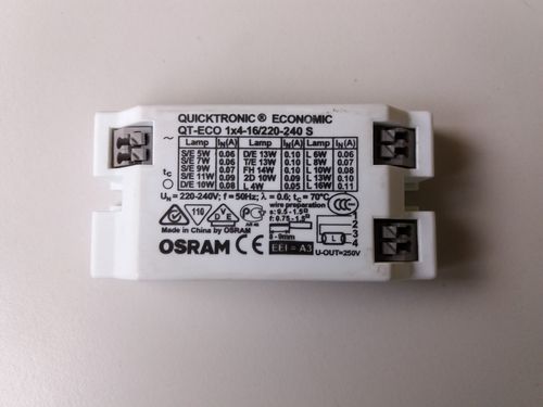 OSRAM QUICKTRONIC ECONOMIC QT-ECO 1x4-16/220-240 S Vorschaltgerät 