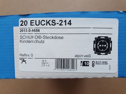 Busch-Jaeger Steckdosen 20 EUCKS-214